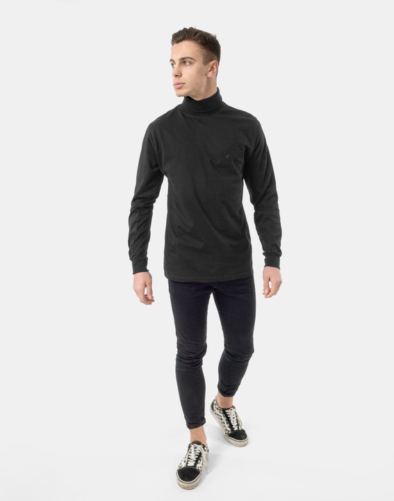 Elegancki Sweter Golf Męski Bawełniany 1620-01 XXL