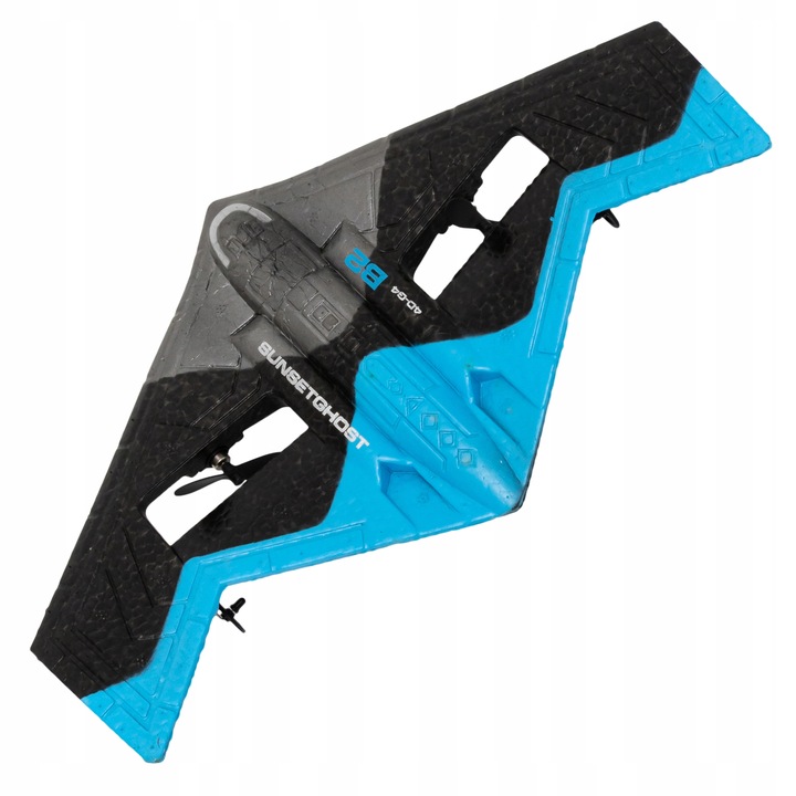 ZDALNIE STEROWANY SAMOLOT ŚWIATŁA LED MYŚLIWIEC NA PILOT 2,4 GHz + AKU