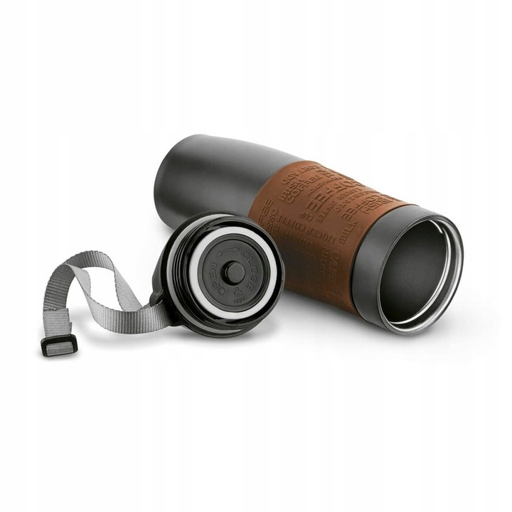 Kubek termiczny do kawy i herbaty 480 ml Brązowy