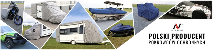 Pokrowiec na Samochód SUV/Minivan L2 480-505 Classic Plandeka na Auto-Szary