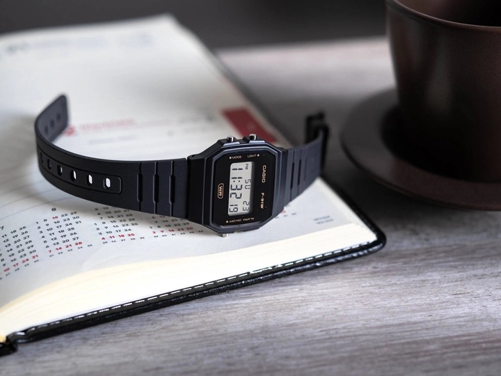 ZEGAREK CASIO F-91WB-8AEF SZARY NA PASKU DATOWNIK STOPER PODŚWIETLENIE