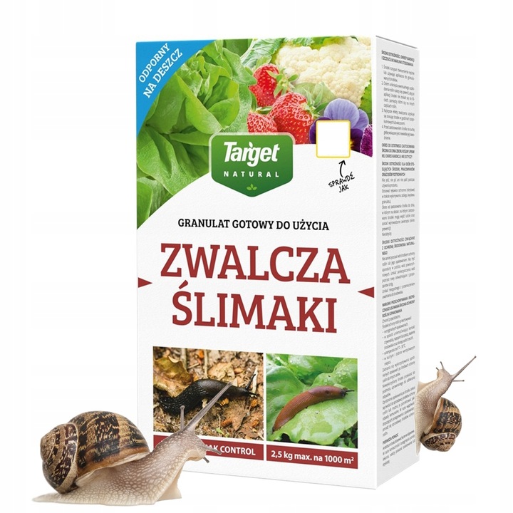 ŚLIMAK CONTROL GRANULAT ZWALCZAJĄCY ŚLIMAKI TARGET 2,5 kg