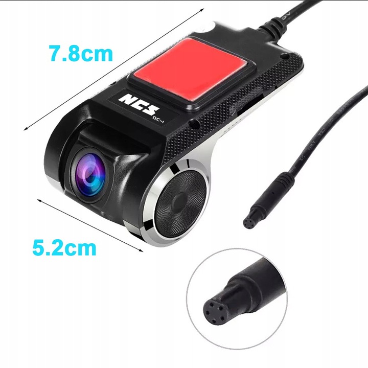 REJESTRATOR JAZDY KAMERA ANDROID DVR HD WIDEO ADAS