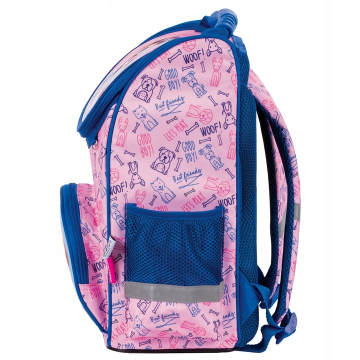 TORNISTER ERGONOMICZNY DO 1 KLASY CLEO I FRANK 29 W PIESKI PSY PIES