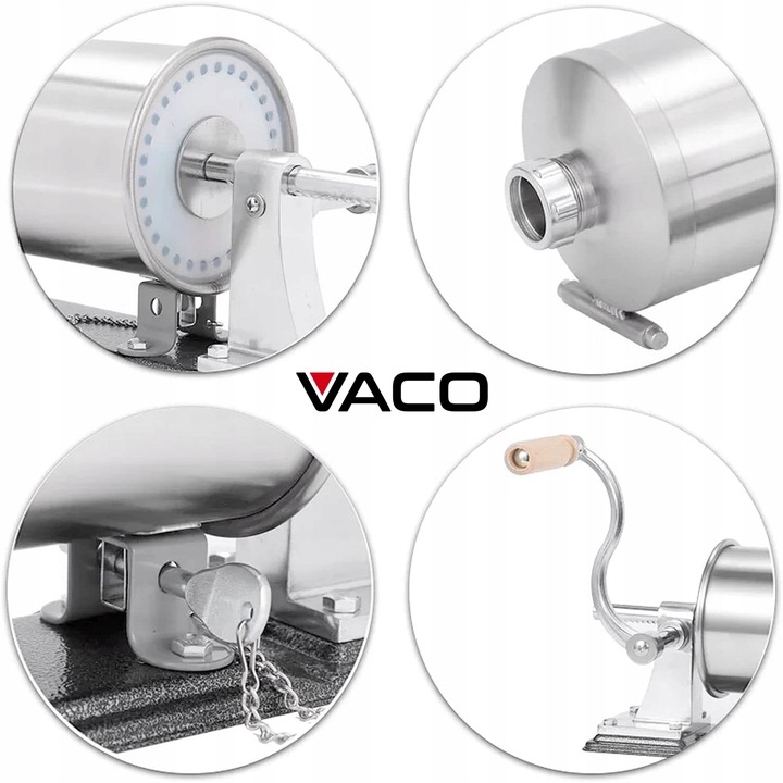 NADZIEWARKA do Kiełbas Wędlin MASZYNKA Szpryca Lewarek do KIEŁBASY 3kg VACO