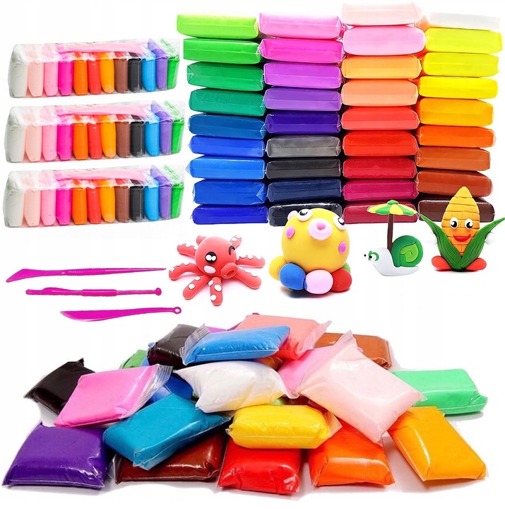 Piankolina Zestaw Glina Polimerowa Pianka x 96szt