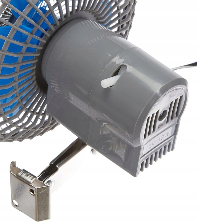 WENTYLATOR SAMOCHODOWY OBROTOWY 12V pod zapalniczkę