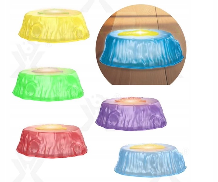 KAMIENIE BALANSUJĄCE SWIECĄCE TRENING RÓWNOWAGI SENSORYCZNE OGRODOWE 10szt.