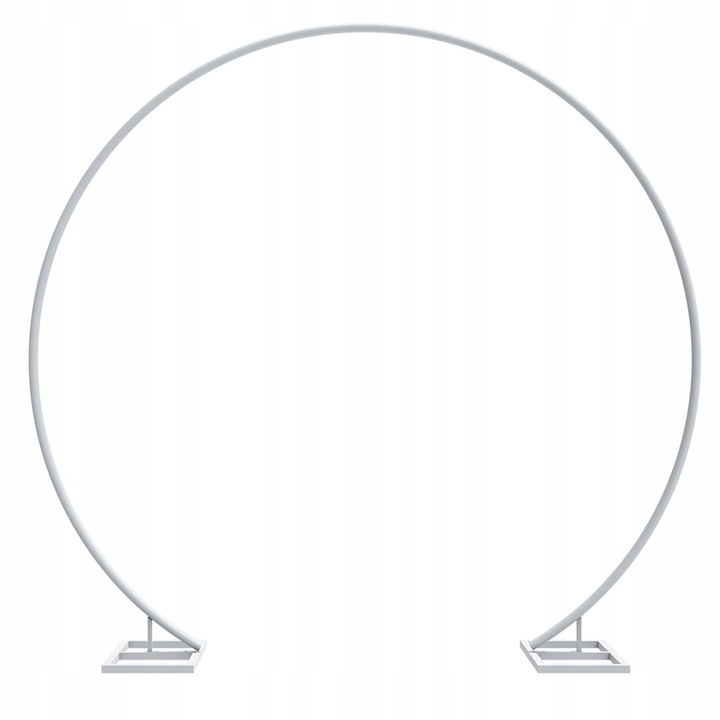 STOJAK Stelaż KOŁO Tło Zdjęć Wesele Ścianka 2.14m