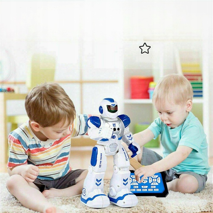 INTELIGENTNY ROBOT DLA DZIECI Z CZUJNIKIEM GESTÓW I PILOTEM