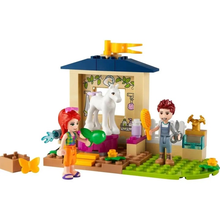 Lego klocki FRIENDS 41696 Kąpiel dla kucyków