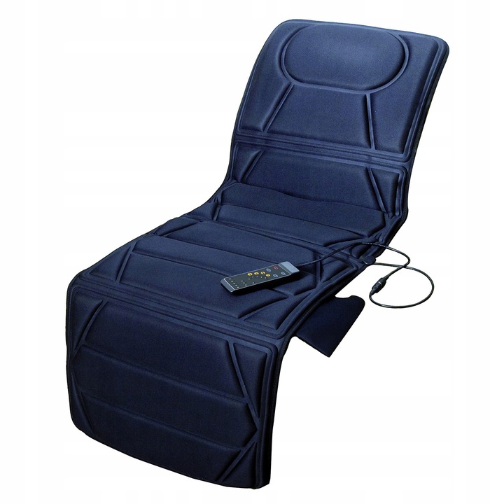 Mata masująca wibracyjna Materac masujący do masażu na łóżko 16 silników