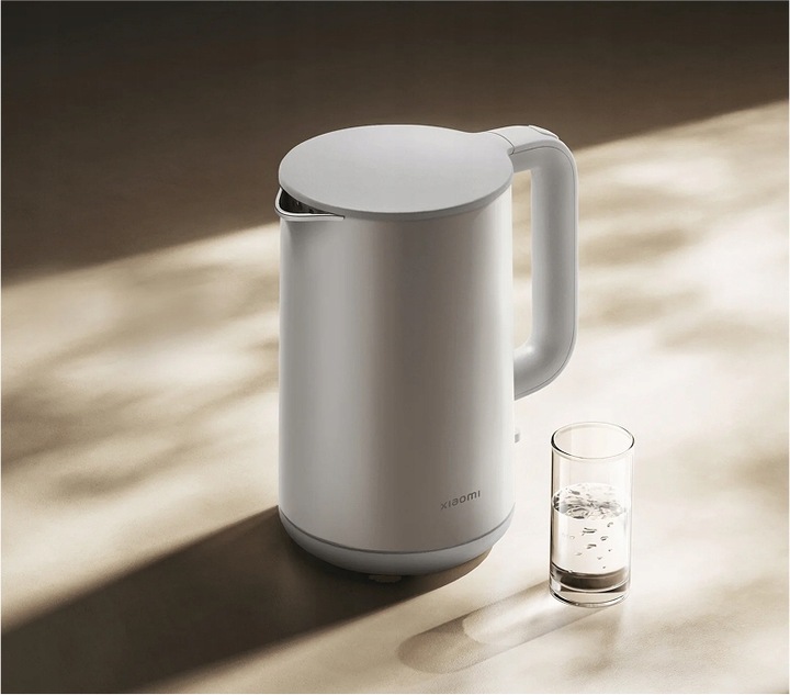 Czajnik elektryczny Xiaomi Double Wall 1800 W 1,7 l srebrny
