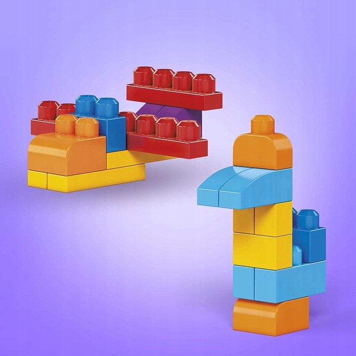 FISHER PRICE KLOCKI MEGA BLOKS 80 ELEMENTÓW 1+