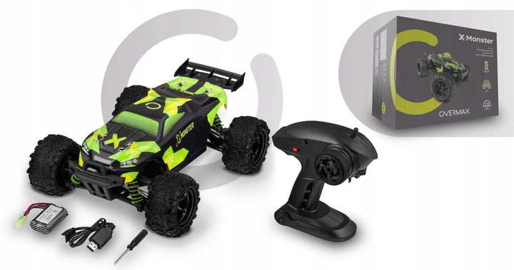 Samochód Auto zdalnie sterowany sterowane autko RC 4x4 100m 30km/h