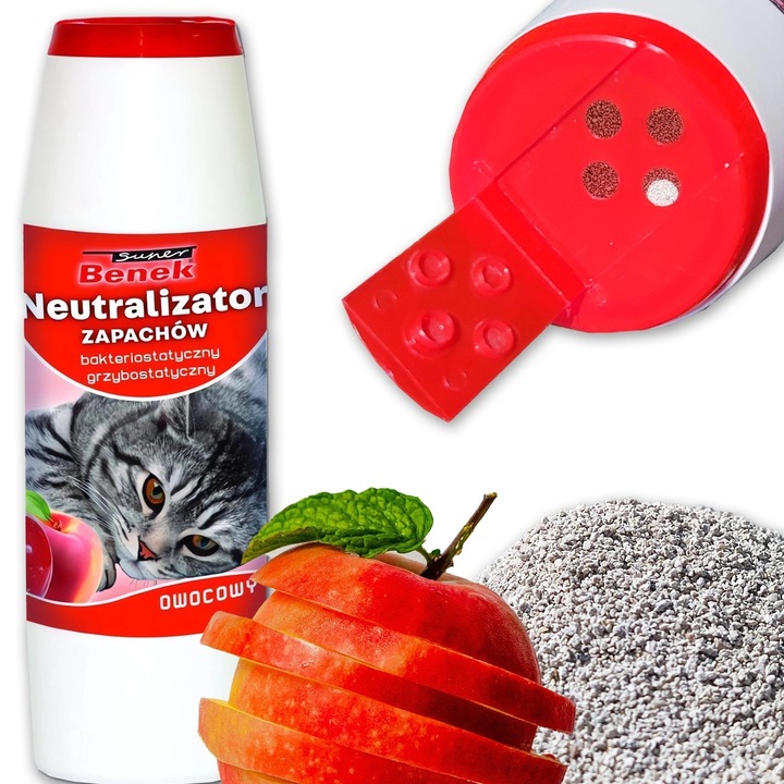 NEUTRALIZATOR zapachu SMRODU PREPARAT do ŻWIREKU KUWETY KOTA 2KG