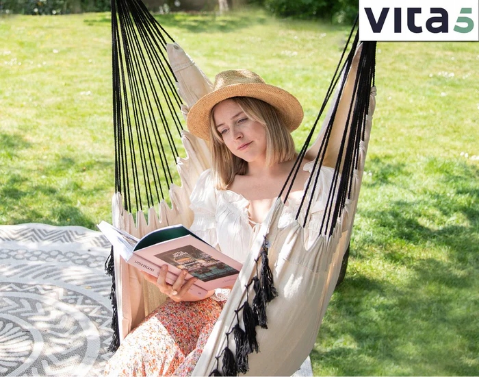 FOTEL WISZĄCY KRZESŁO BRAZYLIJSKIE HAMAK HUŚTAWKA 2 Poduszki + MOCOWANIE