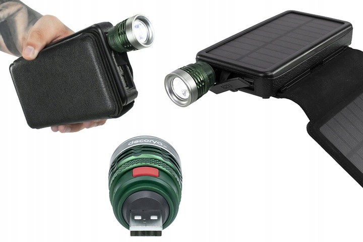 PANCERNY POJEMNY DUŻY POWERBANK SOLARNY 16000 mAh