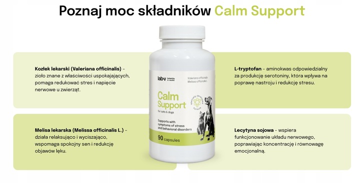 Lab-V CALM SUPPORT 90 kapsułek