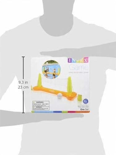 SIATKÓWKA DMUCHANA DO BASENU + PIŁKA INTEX 56508