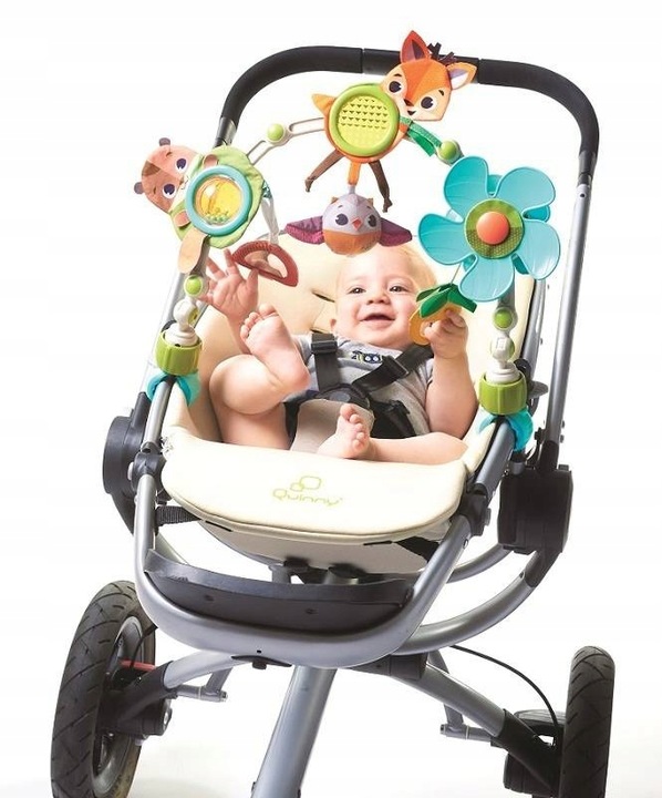 Łuk pałąk muzyczny z zabawkami do wózka Leśna Kraina TINY LOVE pozytywka 0+