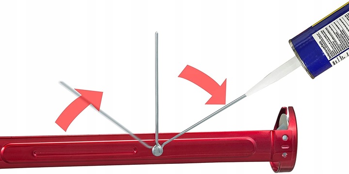 TAJIMA CONVOY SUPER 26 pistolet, wyciskacz do silikonu, mas 497T619