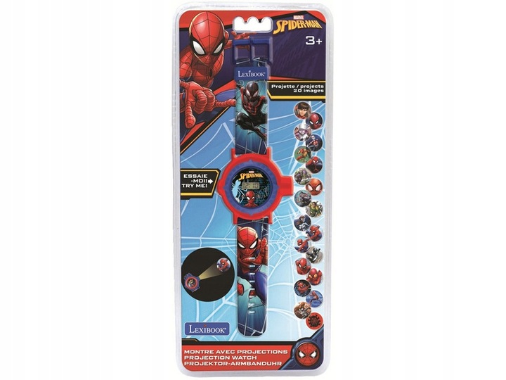 Zegarek z projektorem LEXIBOOK Spider Man DMW050SP