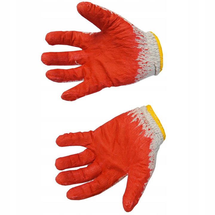 WAMPIRKI Rękawice robocze rękawiczki ogrodowe Powlekane Lateksem 600 par