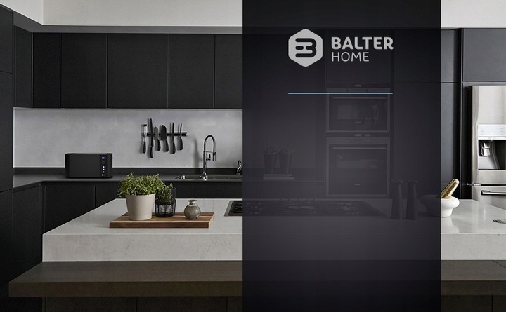 Toster Balter TS-04-LCD-BL 1500 W czarny