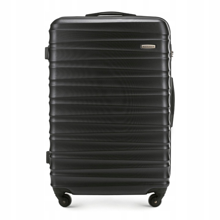 Walizka duża z ABS-u WITTCHEN 56-3A-313-11 czarna lekka wytrzymała twarda