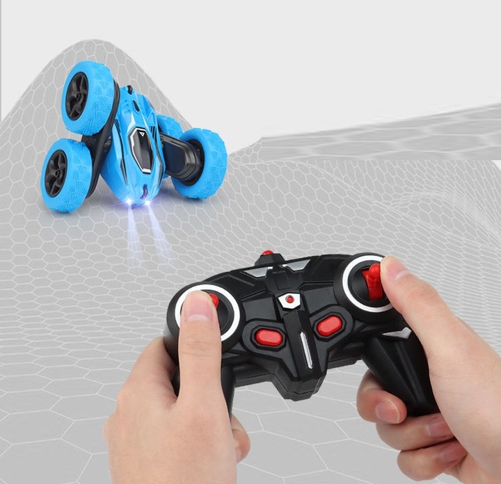 AUTO TWISTER SAMOCHÓD ZDALNIE STEROWANY NA PILOT DLA DZIECI AKROBATA