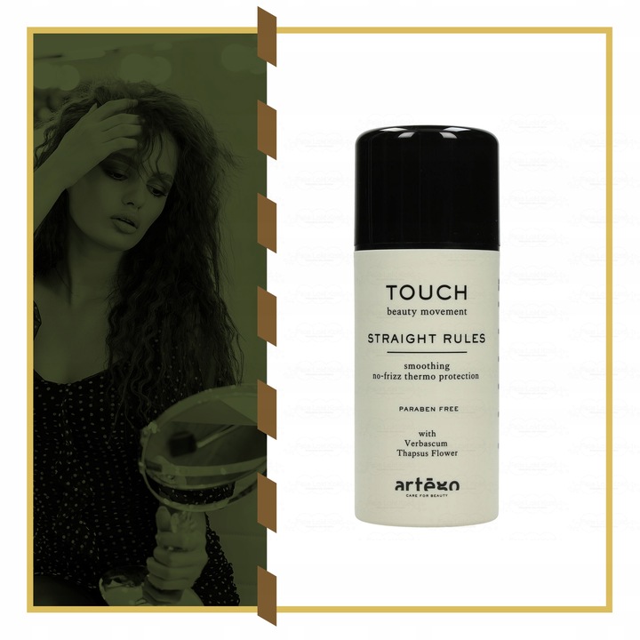 Prostujący krem do włosów - ARTEGO Touch Straight Rules 100ml