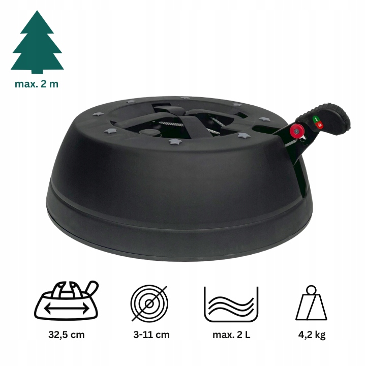 STOJAK CHOINKOWY ANTRACYTOWY KAMAI START 1 DO 2,0M