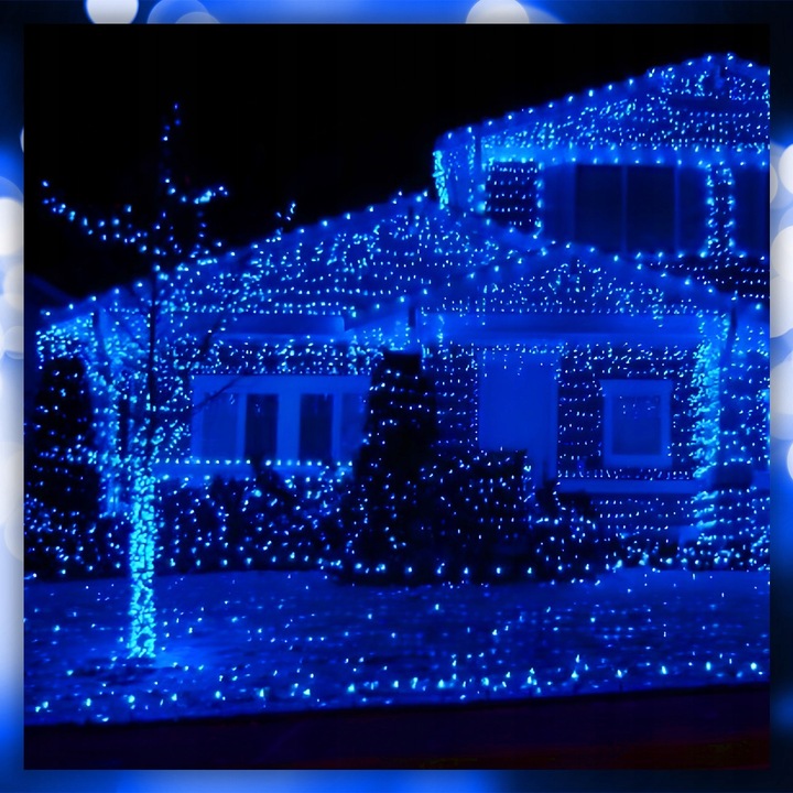 SOPLE LAMPKI CHOINKOWE 300 LED 15,2 M ZEWNĘTRZNE ŚWIĄTECZNE ŚWIATEŁKA FLASH