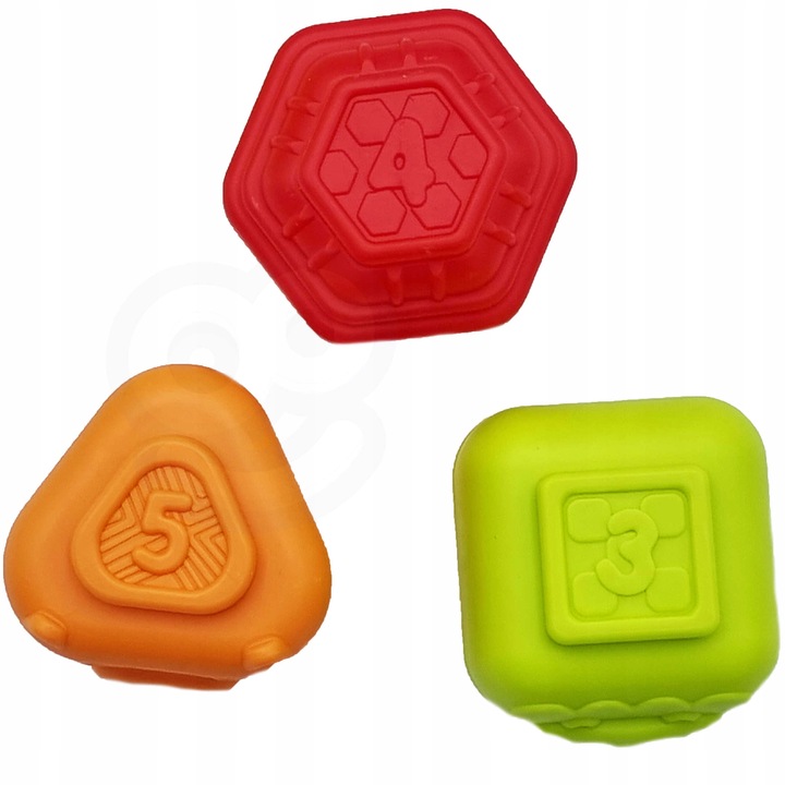 ELASTYCZNA KOSTKA SENSORYCZNA SORTER DŹWIĘK WOOPIE