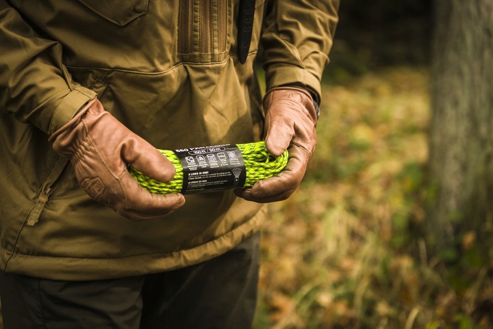 Linka 550 Paracord (30m) - Neon Green