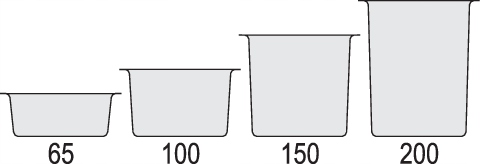 POJEMNIK GASTRONOMICZNY GN 1/2 200MM 11,7L PC YATO