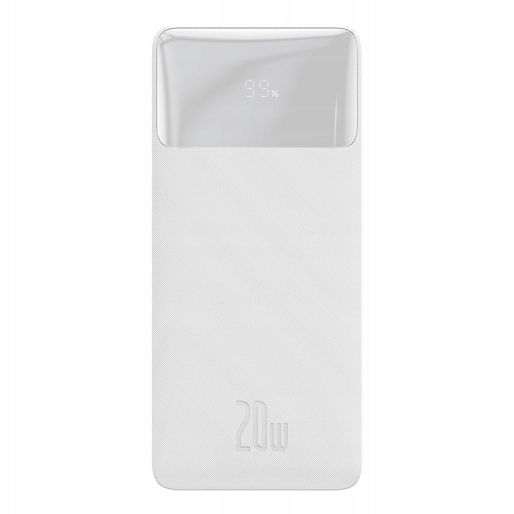 BASEUS POWERBANK DUŻY POJEMNY 30000mAh 20W SZYBKI POWER BANK 2X USB USB-C