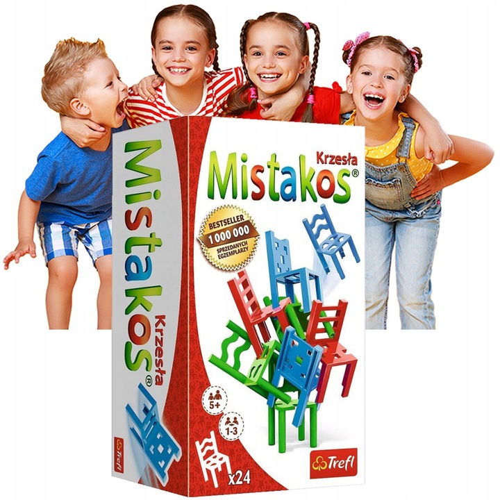 Gra dla 8 Latka Rodzinna ZRĘCZNOŚCIOWA Mistakos