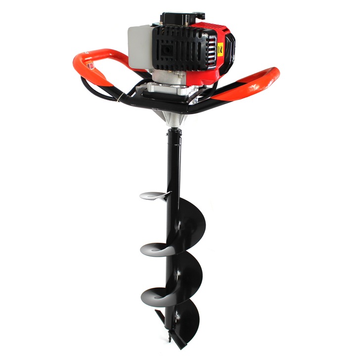 Wiertnica spalinowa ŚWIDER SPALINOWY + 3 wiertła 10/20/30cm przedłużka