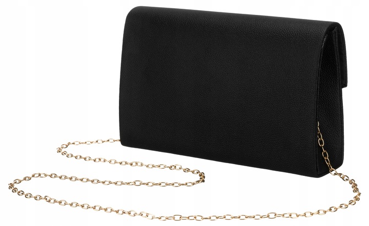 Kopertówka wieczorowa Rovicky torebka na imprezę z łańcuszkiem elegancka
