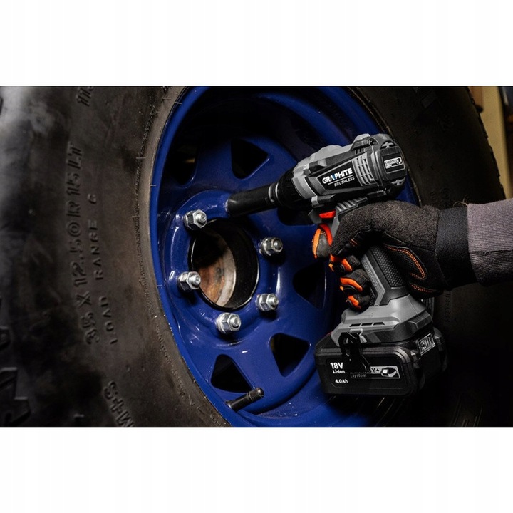 GRAPHITE KLUCZ UDAROWY BEZSZCZOTKOWY 300Nm 18V bez akum. 3 biegowy 58G028