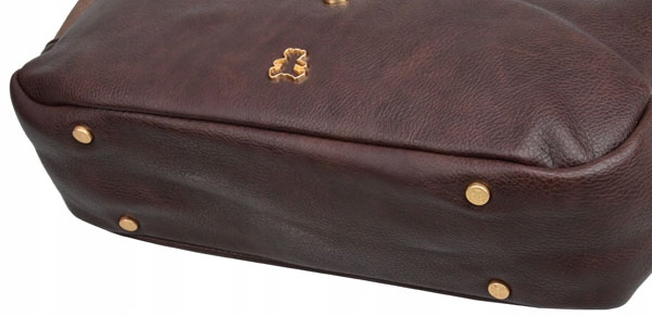 Lulu Castagnette torebka klasyczna na ramię czekolada