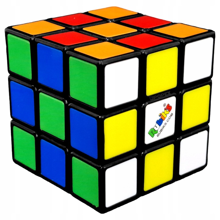 KOSTKA RUBIKA ORYGINALNA RUBIK'S 3x3 + PODSTAWKA + ALGORYTMY SAMOUCZEK PL