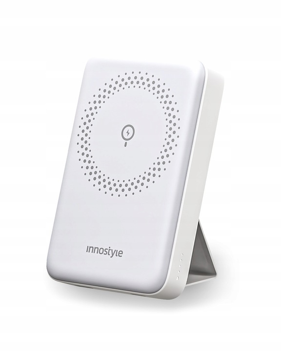 INNOSTYLE POWERMAG 2W1 SZYBKI POWERBANK INDUKCYJNY DO MAGSAFE 10000 STOJAK