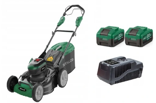 STALCO KOSIARKA AKUMULATOROWA Z NAPĘDEM 2X AKU ŁAD