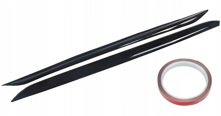 BMW G20 G21 M PAKIET CZARNY POŁYSK DOKŁADKI BOCZNE LISTWY PROGÓW MP STYLE