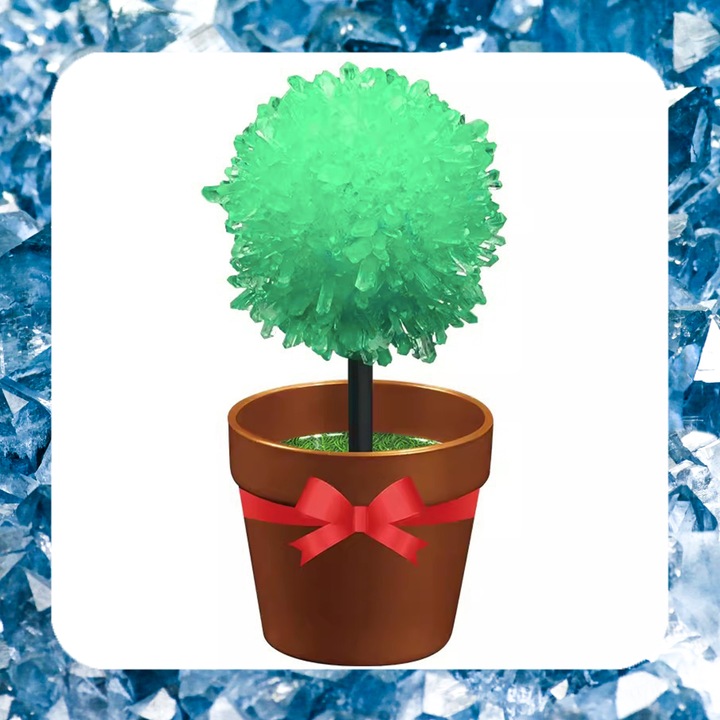 HODOWLA KRYSZTAŁÓW KRYSZTAŁY Eksperyment Edukacyjny 6 Drzewek Zestaw XXL