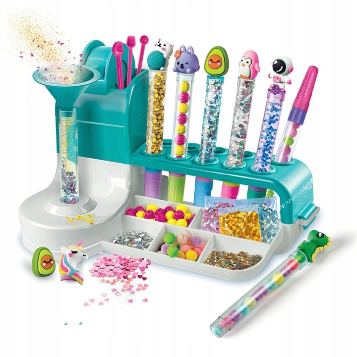 ZESTAW KREATYWNY ART FABRYKA DŁUGOPISÓW DIY PEN CREATOR STUDIO CLEMENTONI