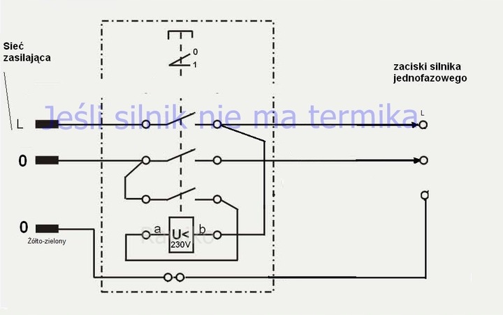 WYŁĄCZNIK włącznik jednofazowy KOA7 230V przekaźnik stycznik JD4 (DZ08-1)